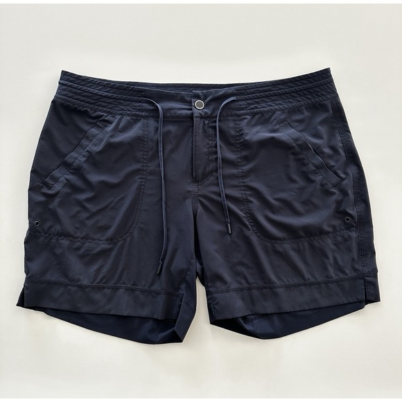 Athleta Shorts 16 Plus Blue Rincon Bermuda Board Swim Surf Hiking Featherweight - Picture 1 of 9